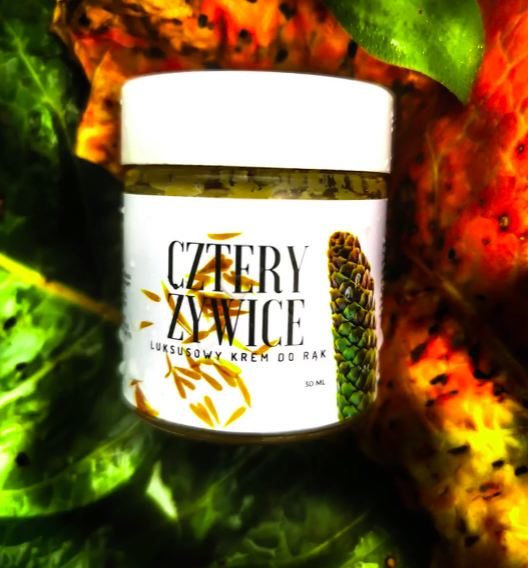 krem do rąk Trawiaste cztery żywice