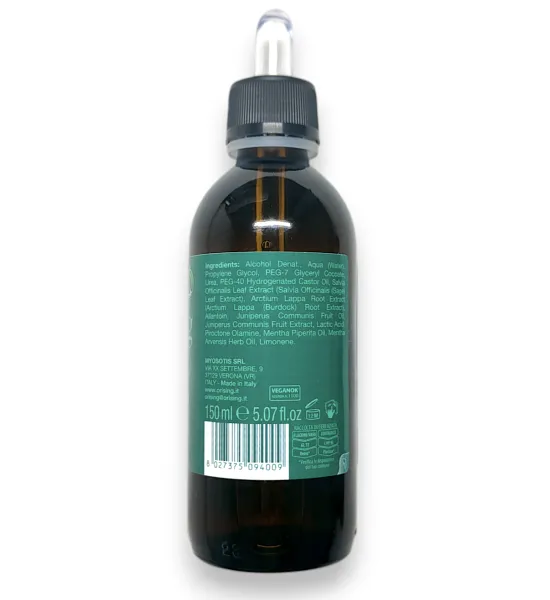 peeling do skóry głowy Orising skład INCI na butelce