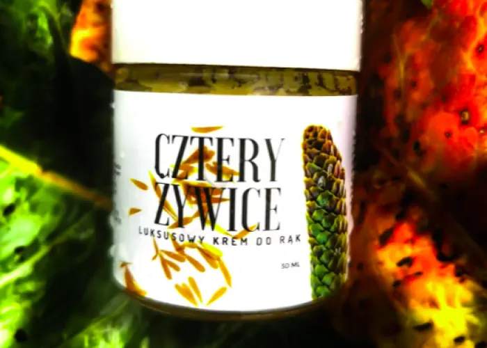 krem do rąk Trawiaste cztery żywice